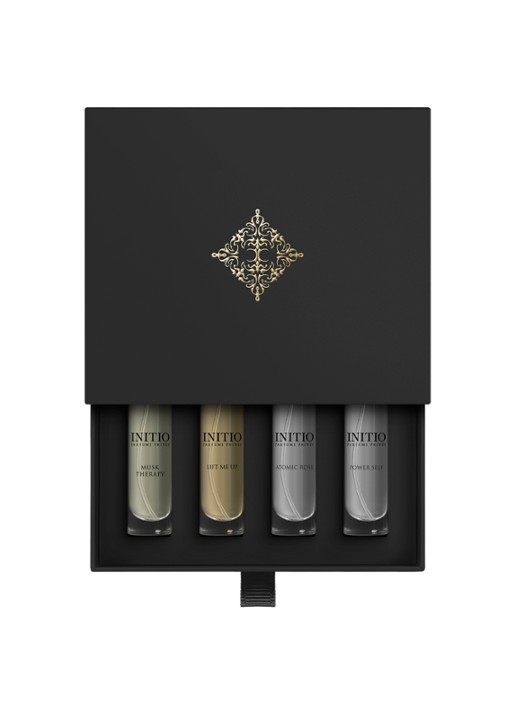 INITIO Parfums Privés Festive Set Eau de Parfum 2 - mini parfumset  - voorkant 2 beige