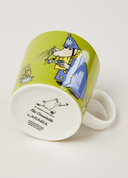Inspector Moomin kopje 30 cl - detail groen