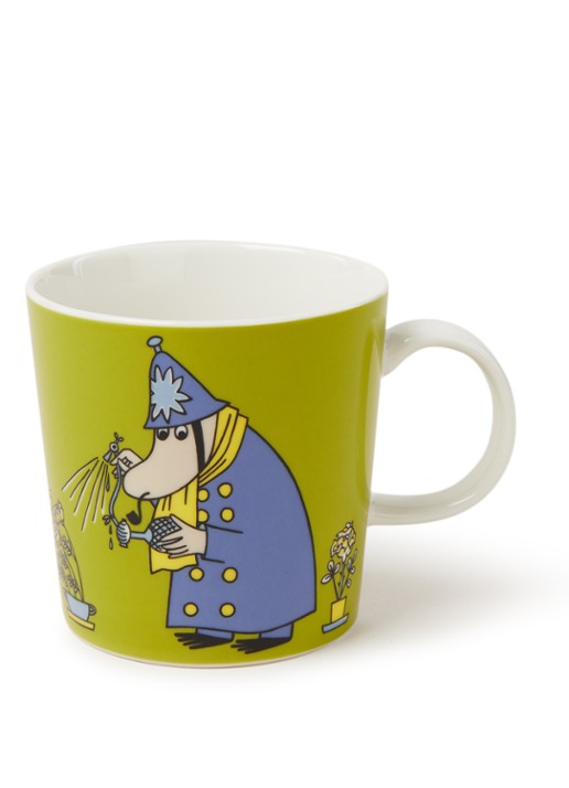 Inspector Moomin kopje 30 cl - voorkant 2 groen