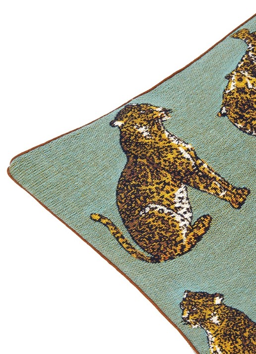 Iosis Felins sierkussenhoes 45 x 45 cm - detail 2 mint
