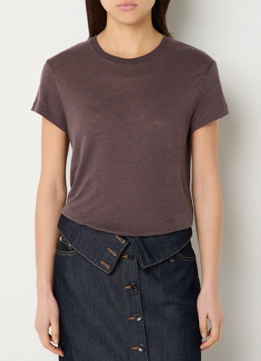 IRO Third T-shirt met ronde hals