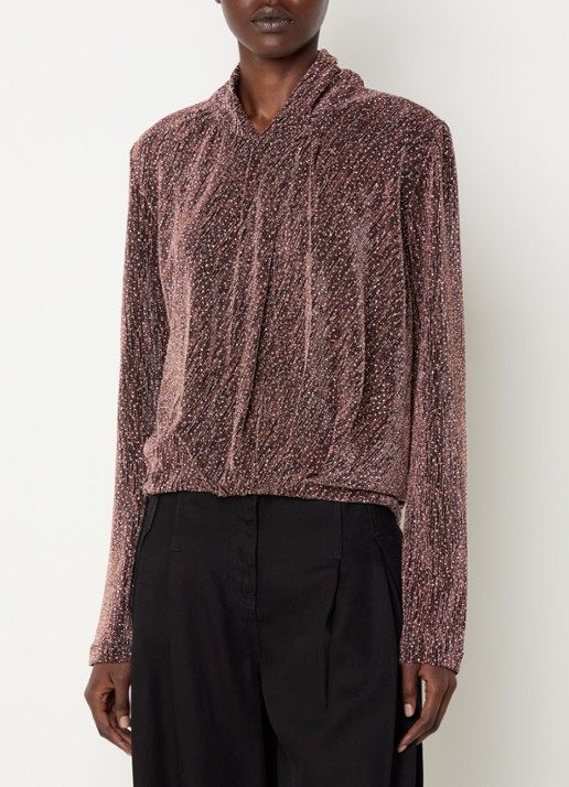 IRO Ysane top met strass