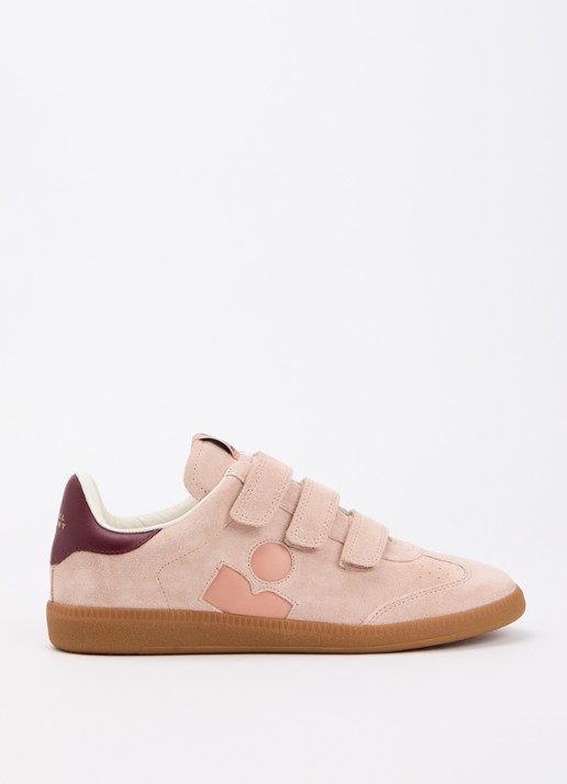 Isabel Marant Beth sneaker van leer met details van suède
