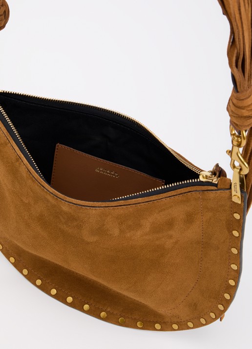 Isabel Marant Bolton schoudertas van suéde met franjes - detail 3 bruin