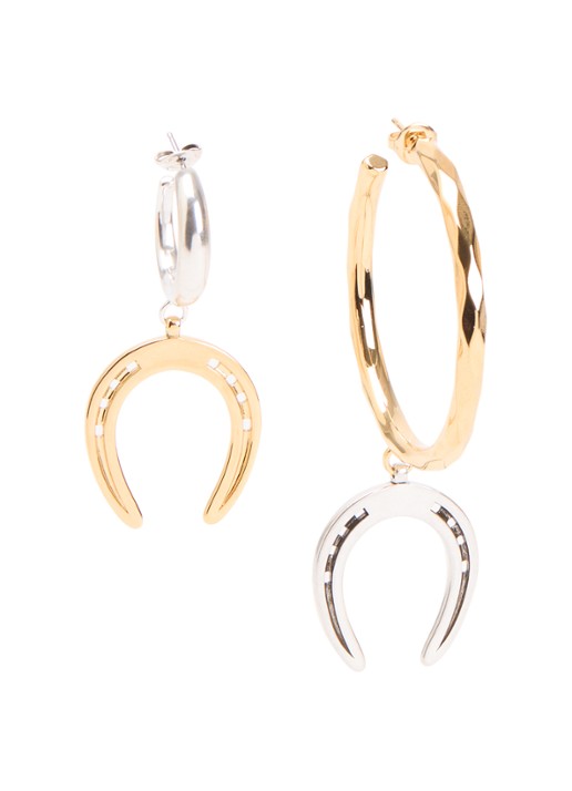 Isabel Marant Bryne oorstekers met hanger