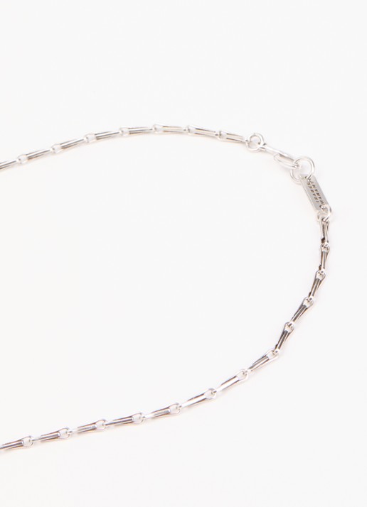 Isabel Marant Bryne schakelketting met hanger - detail 4 zilver