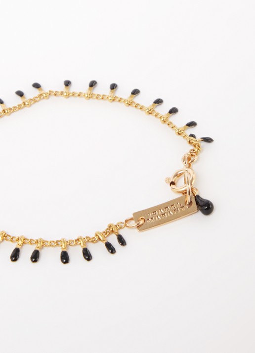 Isabel Marant Casablanca armband met bedels - detail zwart