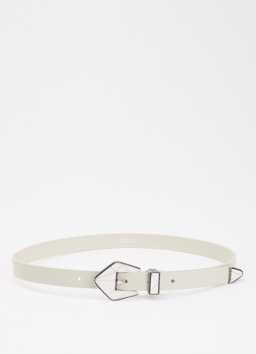 Isabel Marant Coraline riem van leer