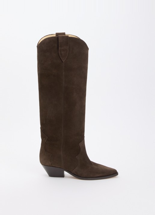 Isabel Marant Denvee cowboylaars van kalfssuède