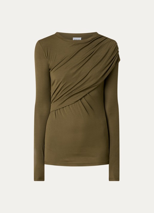 Isabel Marant Dressi top met gedrapeerd detail