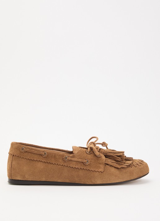 Isabel Marant Fersi mocassin van kalfssuéde