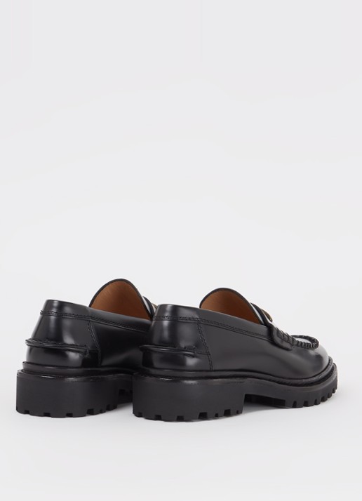Isabel Marant Frezza loafer van kalfsleer - detail 4 zwart