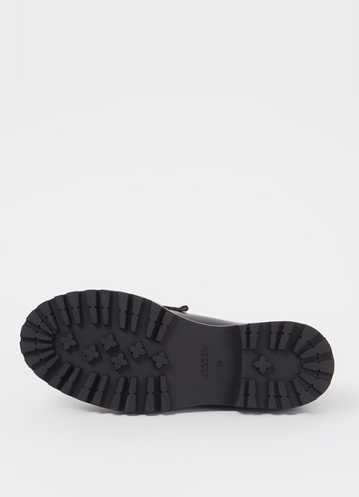 Isabel Marant Frezza loafer van kalfsleer - detail 7 zwart