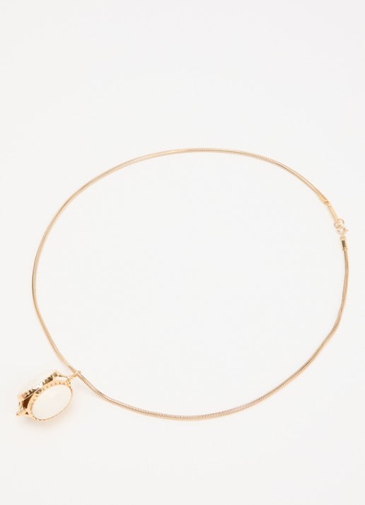 Isabel Marant Hanae ketting met hanger - detail goud