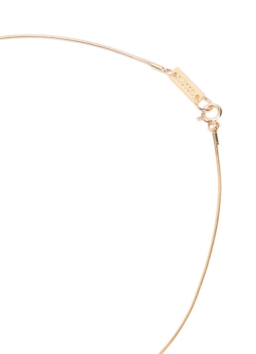 Isabel Marant Hanae ketting met hanger - detail 2 gebroken wit