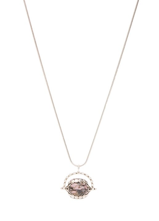 Isabel Marant Hanae ketting met hanger - voorkant 3 roze