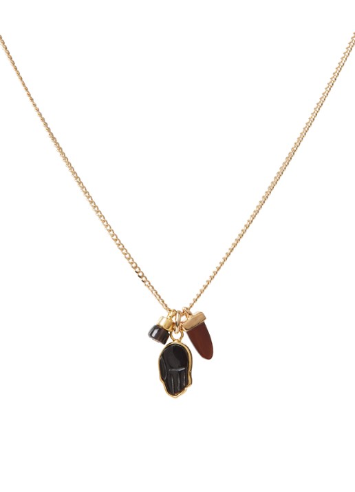 Isabel Marant Ketting met bedels - voorkant 2 goud