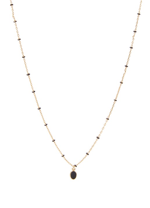 Isabel Marant Ketting met hanger - voorkant goud