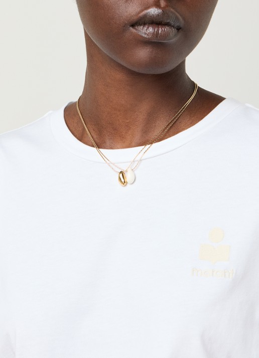 Isabel Marant Ketting met hanger - voorkant 4 goud