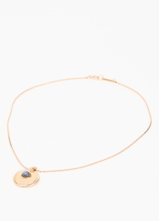 Isabel Marant Lam ketting met hanger - detail goud