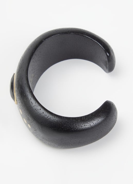 Isabel Marant Layla bangle - voorkant 2 zwart