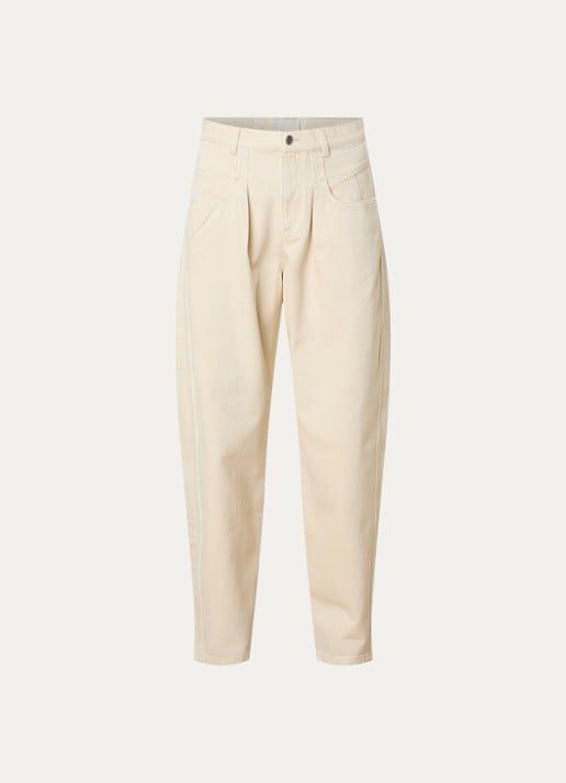 Isabel Marant Lisha high waist tapered jeans met gekleurde wassing