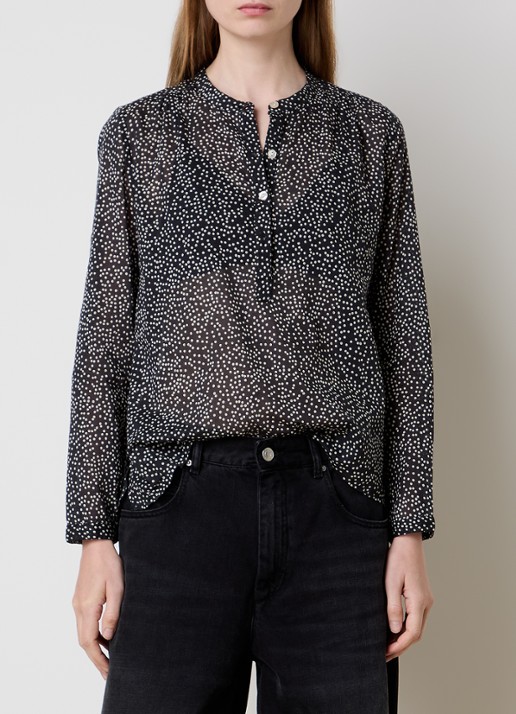 Isabel Marant Maria tuniek met stippenprint