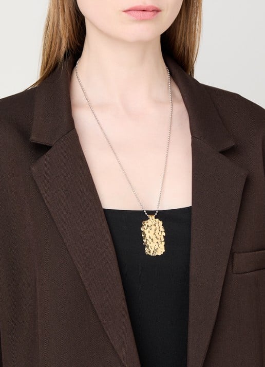 Isabel Marant Miller ketting met hanger - voorkant 5 goud