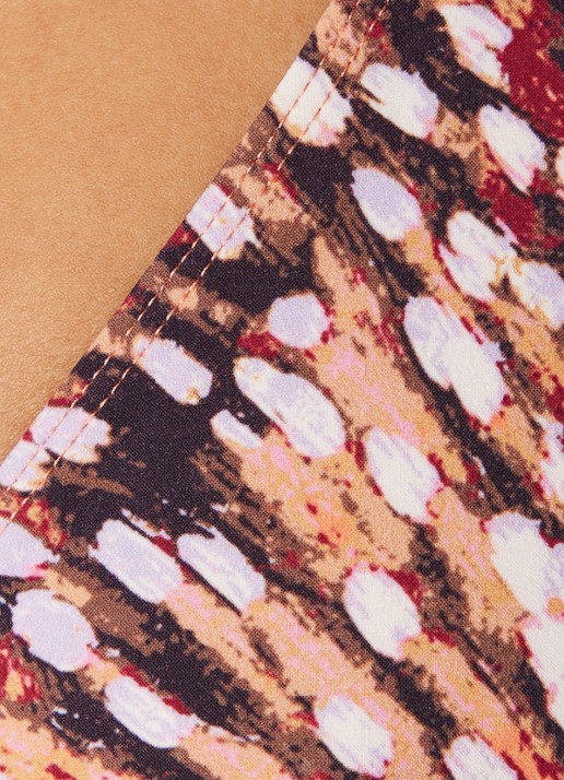 Isabel Marant Petra bikinitop met print - detail 4 roze