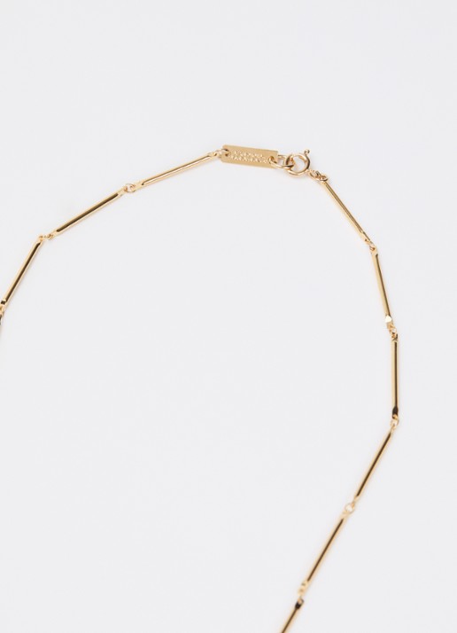 Isabel Marant Rock ketting met kristal - detail 2 goud