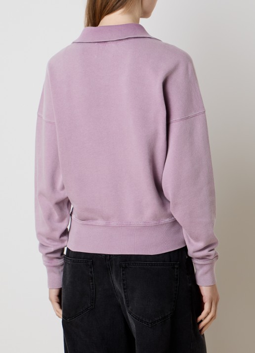 Isabel Marant Ross schipperstrui met logo - achterkant 3 lavendel