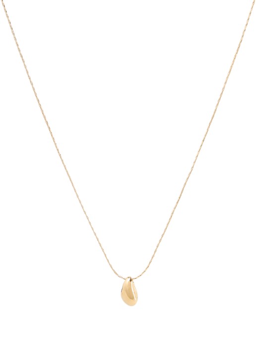 Isabel Marant Shiny Day ketting met hanger - voorkant 3 goud