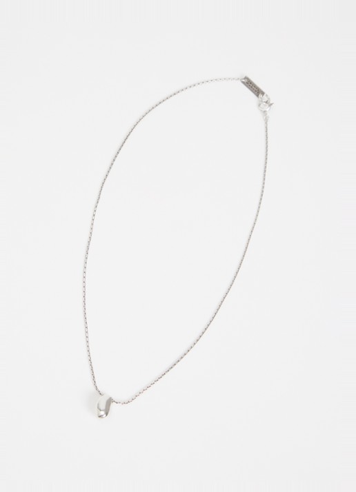 Isabel Marant Shiny Day ketting met hanger - detail zilver