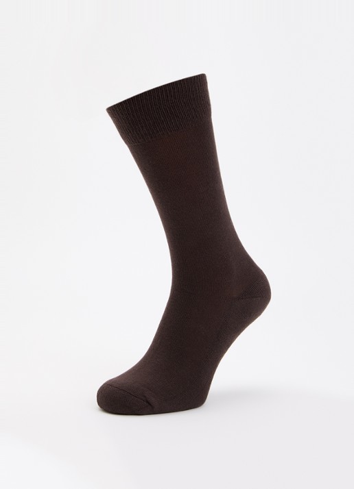 Isabel Marant Siloki sok met logo - detail 3 chocoladebruin