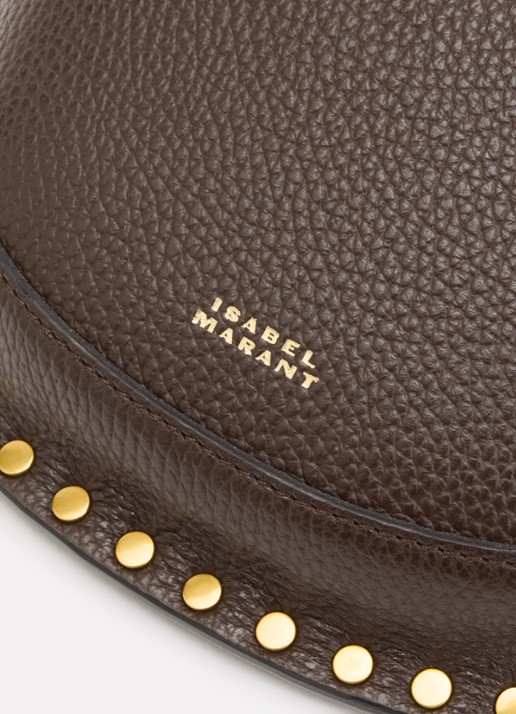Isabel Marant Skano heuptas van kalfsleer met studs - detail 5 bruin