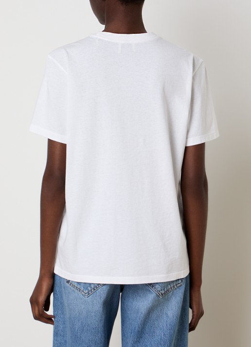 Isabel Marant T-shirt met print - achterkant wit