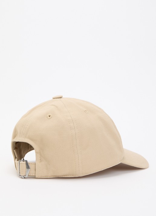 Isabel Marant Tomas pet met logoborduring - detail beige