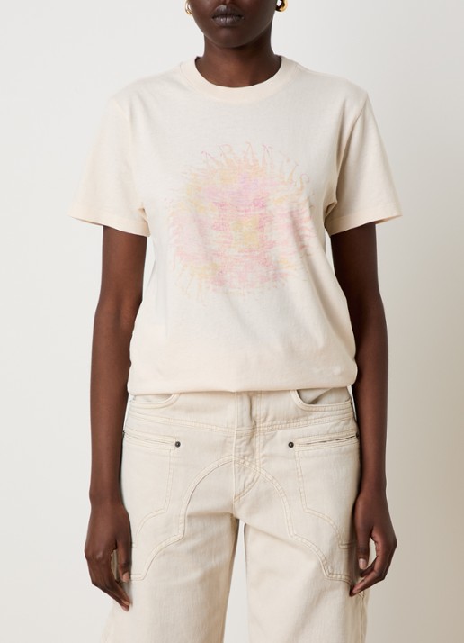 Isabel Marant Zoeline T-shirt met logoprint