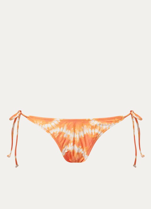 It's Now Cool The 90'S brazilian bikinislip met print - voorkant 4 oranje