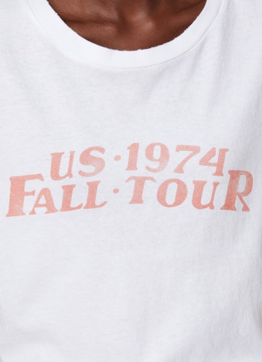 J.W. Anderson Brady T-shirt met print - detail 3 wit