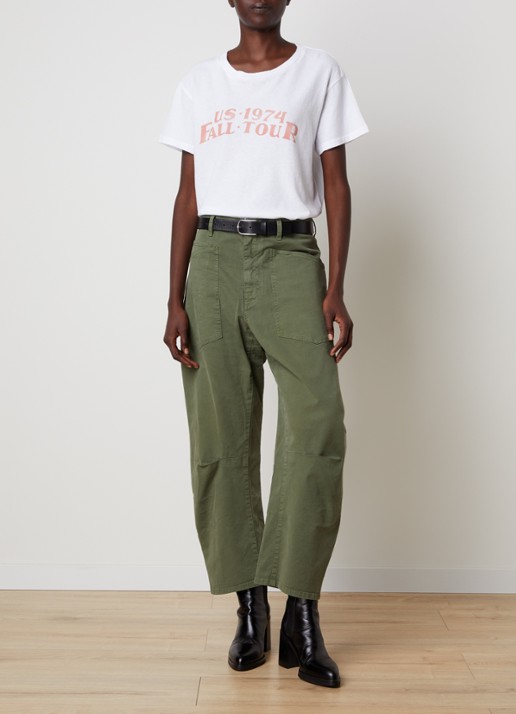 J.W. Anderson Brady T-shirt met print - voorkant 5 wit