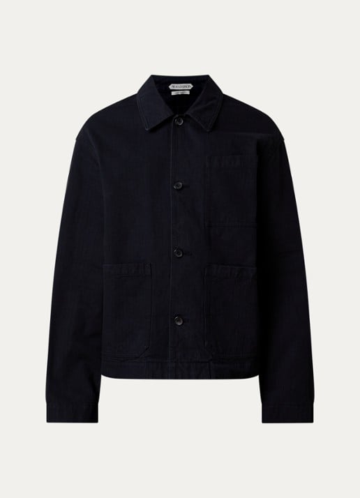 J.W. Anderson Comfort fit overshirt met borstzak - voorkant 5 zwart