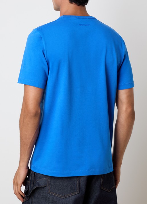 J.W. Anderson Gardener T-shirt met print - achterkant 3 kobaltblauw