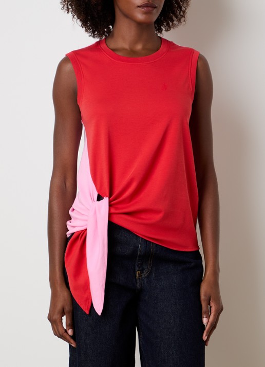 J.W. Anderson Mouwloze top met strikdetail