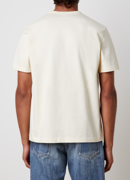 J.W. Anderson Picking Fruit T-shirt met print - achterkant 5 gebroken wit