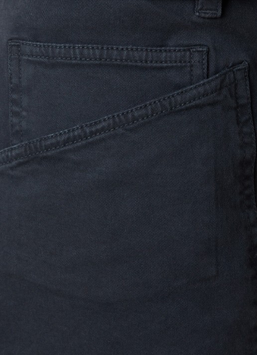J.W. Anderson Shon high waist balloon fit broek met steekzakken - detail 3 donkerblauw