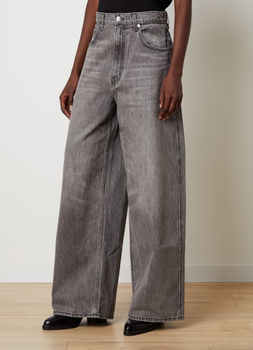J.W. Anderson Terese high waist wide leg jeans met gekleurde wassing