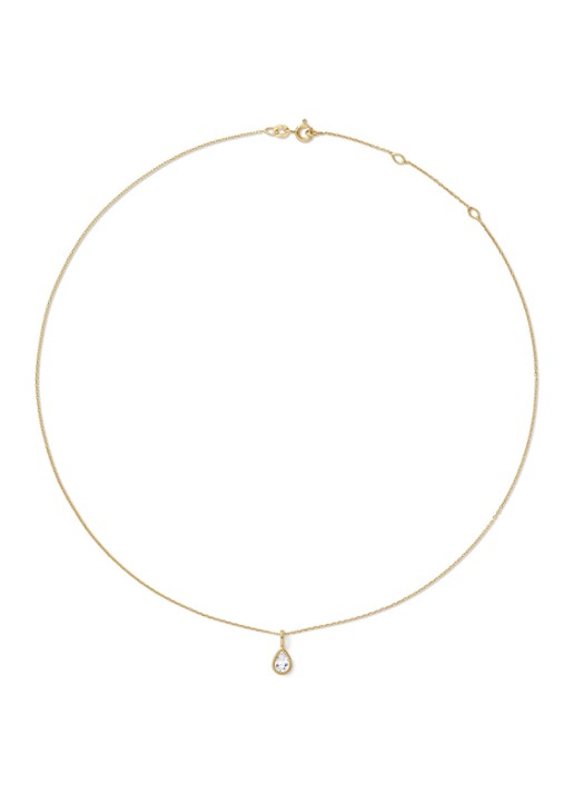 Jackie 14K Gold Amstel ketting van 14 karaat geelgoud