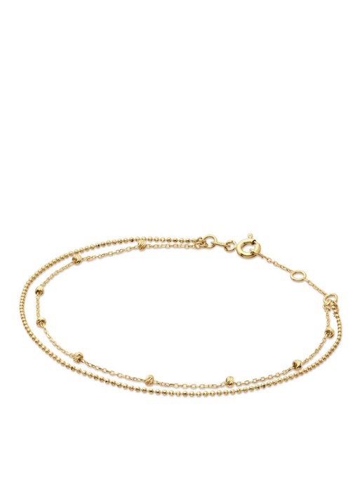 Jackie 14K Gold Marco Polo armband van 14 karaat geelgoud