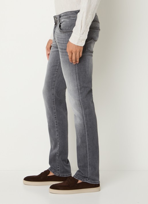 Jacob Cohën Nick 600D slim fit jeans met gekleurde wassing - detail 3 grijs